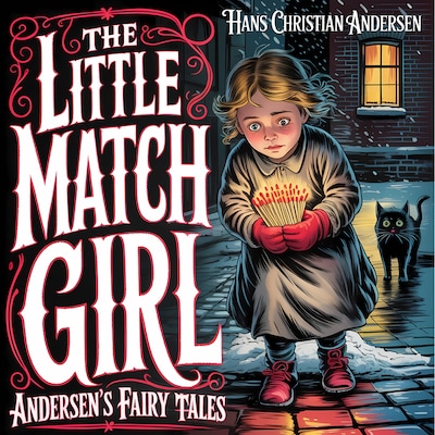 The Little Match Girl (Andersen's Fairy Tales) – omslag til lydbogen af Hans Christian Andersen