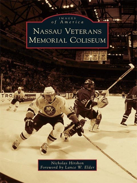 Nassau Veterans Memorial Coliseum – omslag til lydbogen af Nicholas Hirshon