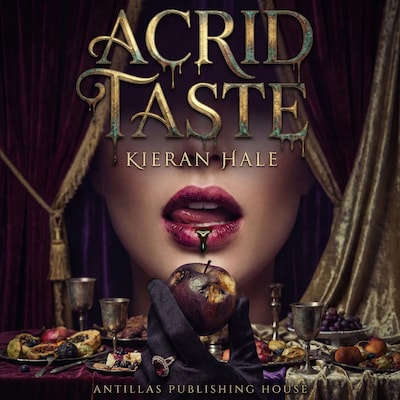 Acrid Taste – omslag til lydbogen af Kieran Hale
