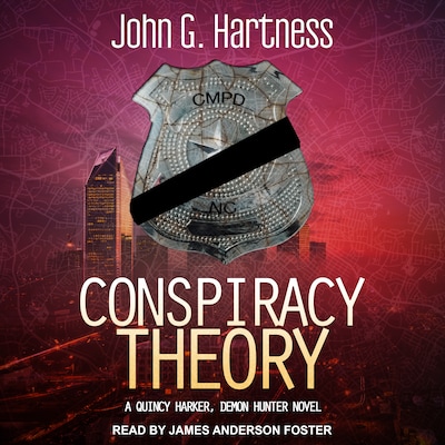 Conspiracy Theory – omslag til lydbogen af John G. Hartness