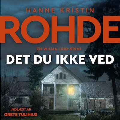 Det du ikke ved – omslag til lydbogen af Hanne Kristin Rohde