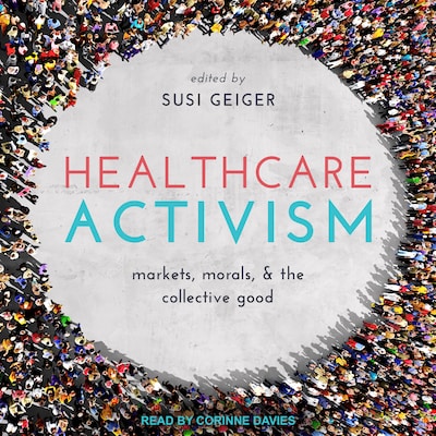 Healthcare Activism – omslag til lydbogen af Susi Geiger