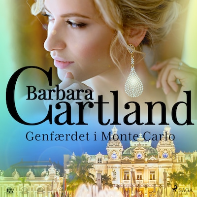 Genfærdet i Monte Carlo – omslag til lydbogen af Barbara Cartland