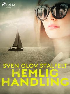 Hemlig handling – omslag till ljudboken av Sven Olov Stalfelt