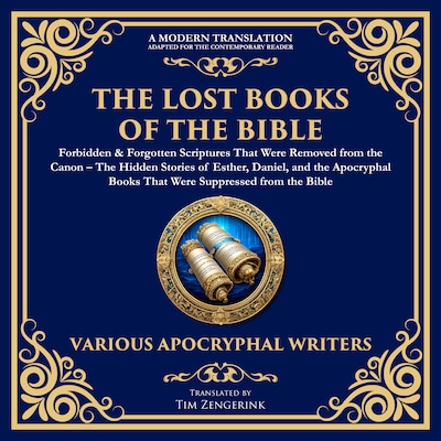 The Lost Books of the Bible: Forbidden & Forgotten Scriptures That Were Removed from the Canon – omslag til lydbogen af Tim Zengerink, Ancient Jewish Writers