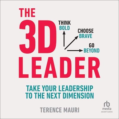 The 3D Leader – omslag til lydbogen af Terence Mauri