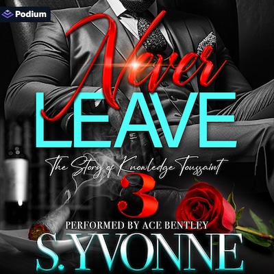 Never Leave 3: The Story of Knowledge Toussaint – omslag til lydbogen af S. Yvonne