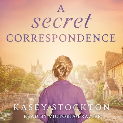 A Secret Correspondence – omslag til lydbogen af Kasey Stockton