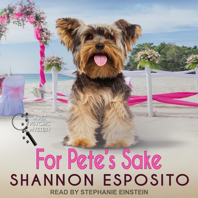 For Pete's Sake – omslag til lydbogen af Shannon Esposito
