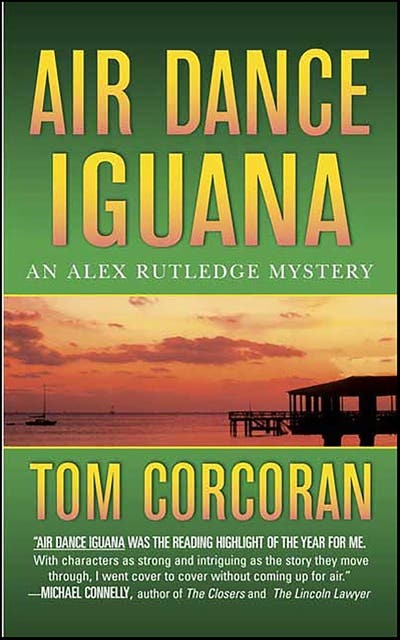 Air Dance Iguana – omslag til lydbogen af Tom Corcoran