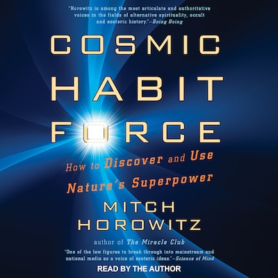 Cosmic Habit Force – omslag til lydbogen af Mitch Horowitz