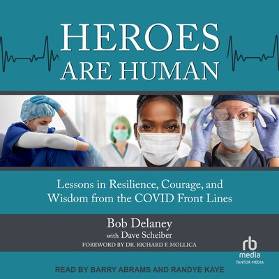 Heroes Are Human – omslag til lydbogen af Bob Delaney