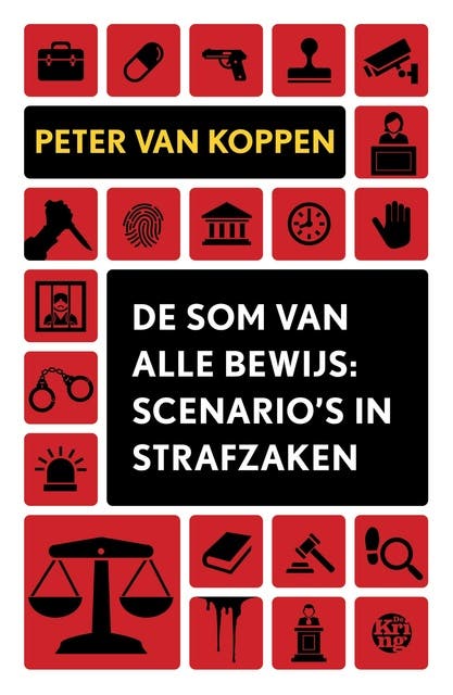 De som van alle bewijs: Van scenario’s naar veroordelingen – omslag van het luisterboek van Peter van Koppen