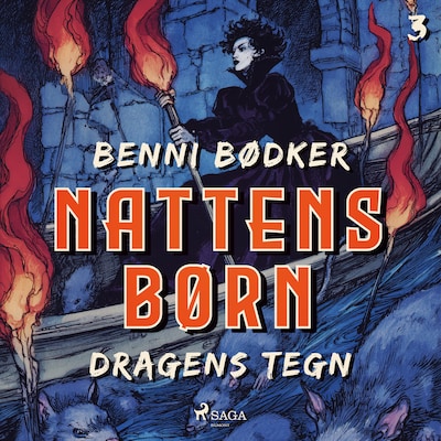 Dragens tegn – omslag til lydbogen af Benni Bødker
