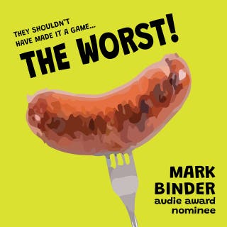 The Worst – omslag till ljudboken av Mark Binder