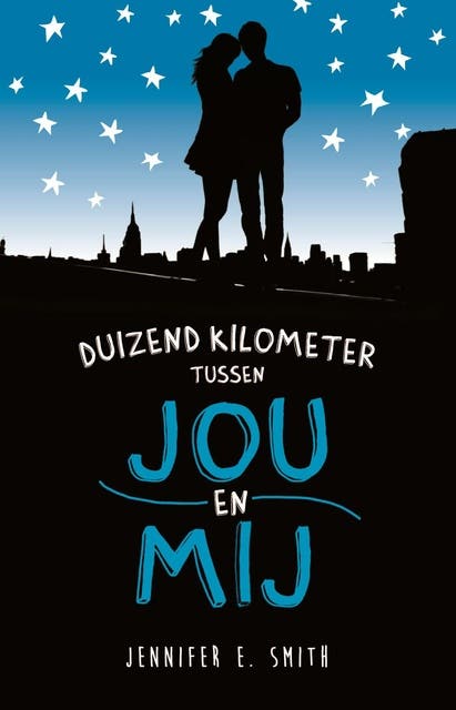 Duizend kilometer tussen jou en mij – omslag van het luisterboek van Jennifer E. Smith