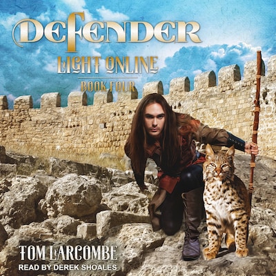 Defender – omslag til lydbogen af Tom Larcombe