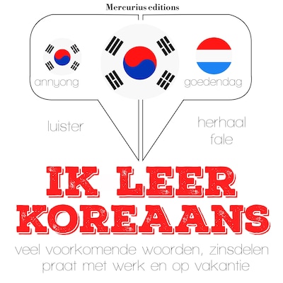 Ik leer Koreaans – omslag van het luisterboek van JM Gardner