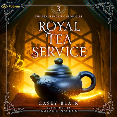 Royal Tea Service – omslag til lydbogen af Casey Blair