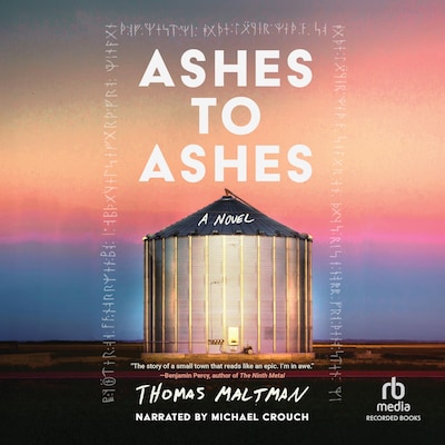 Ashes to Ashes – omslag til lydbogen af Thomas Maltman