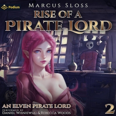 Rise of a Pirate Lord – omslag til lydbogen af Marcus Sloss