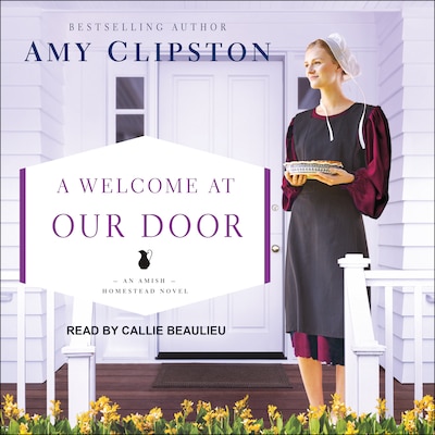 A Welcome at Our Door – omslag til lydbogen af Amy Clipston