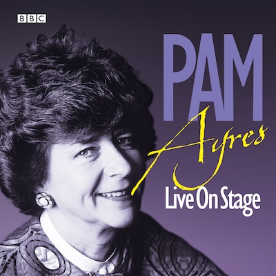 Pam Ayres Live On Stage – omslag til lydbogen af Pam Ayres