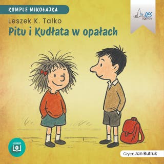Pitu i Kudłata w opałach – okładka audiobooka, autor Leszek Talko