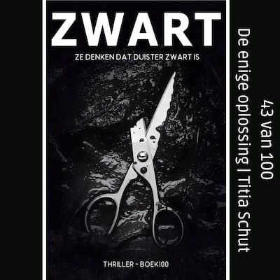 De enige oplossing – omslag van het luisterboek van Titia Schut
