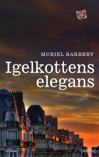 Igelkottens elegans – omslag till ljudboken av Muriel Barbery