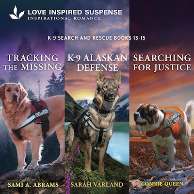 K-9 Search and Rescue Books 13-15 – omslag til lydbogen af Sami A. Abrams, Sarah Varland, Connie Queen