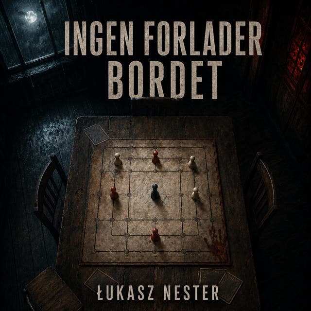 Ingen forlader bordet – omslag til lydbogen af Łukasz Nester