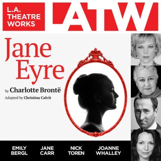 Jane Eyre – omslag till ljudboken av Charlotte Brontë, Christina Calvit