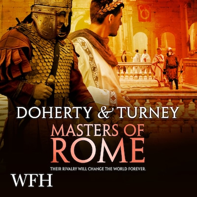 Masters of Rome – omslag til lydbogen af Gordon Doherty, S.J.A. Turney