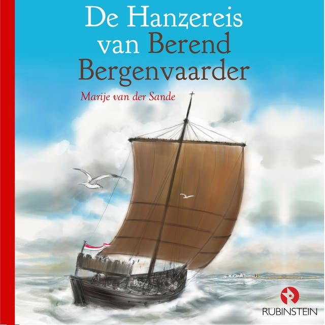 De Hanzereis van Berend Bergenvaarder – omslag van het luisterboek van Marije van der Sande