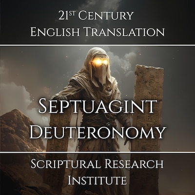 Septuagint - Deuteronomy – omslag til lydbogen af Scriptural Research Institute