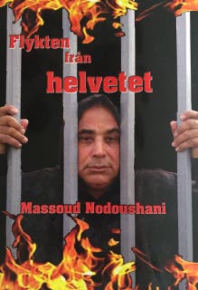 Flykten från helvetet – omslag till ljudboken av Massoud Nodoushani