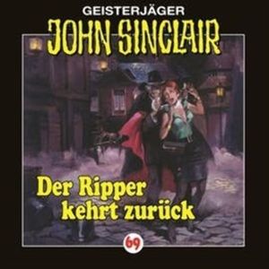 Der Ripper kehrt zurück (John Sinclair 69) – okładka audiobooka, autor Jason Dark
