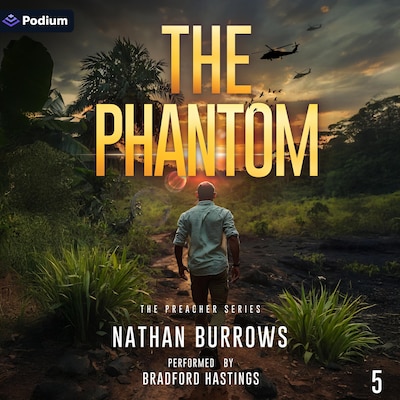 The Phantom – omslag til lydbogen af Nathan Burrows