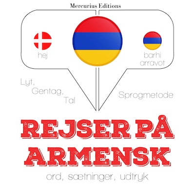 Rejser på armensk – omslag til lydbogen af JM Gardner