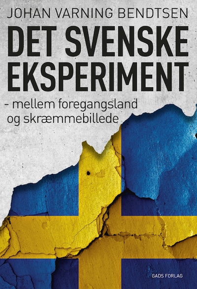 Det svenske eksperiment – omslag til lydbogen af Johan Varning Bendtsen