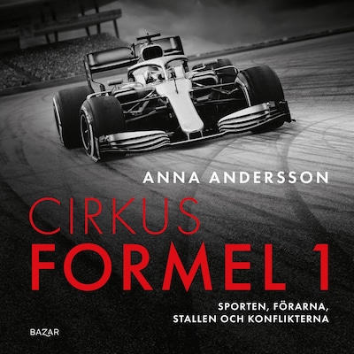 Cirkus Formel 1 – omslag till ljudboken av Anna Andersson