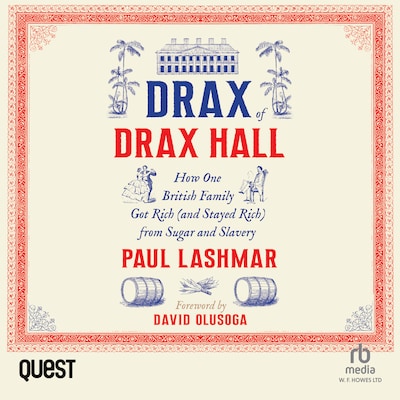 Drax of Drax Hall – omslag til lydbogen af Paul Lashmar
