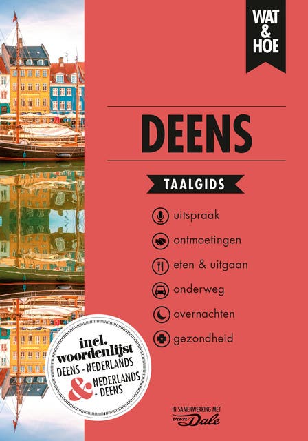 Deens – omslag van het luisterboek van Wat & Hoe taalgids