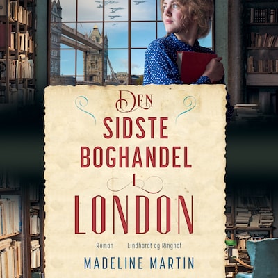 Den sidste boghandel i London – omslag til lydbogen af Madeline Martin