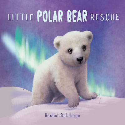 Little Polar Bear Rescue – omslag til lydbogen af Rachel Delahaye