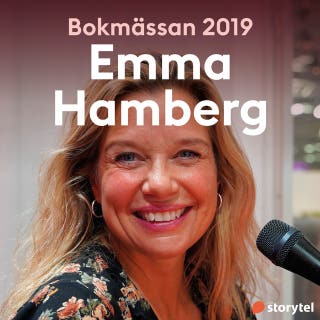 Bokmässan 2019 Emma Hamberg – omslag till ljudboken av Storytel på Bokmässan 2019