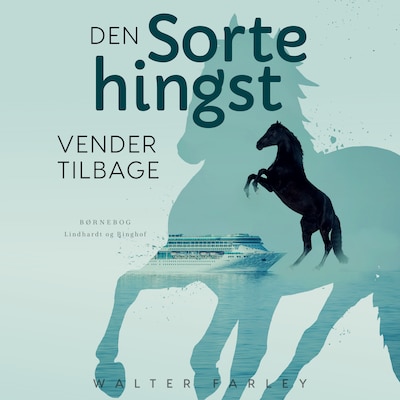 Den sorte hingst vender tilbage – omslag til lydbogen af Walter Farley