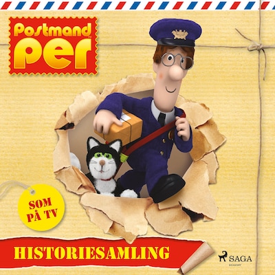 Postmand Per - Historiesamling – omslag til lydbogen af John A. Cunliffe