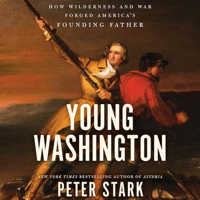 Young Washington – omslag til lydbogen af Peter Stark